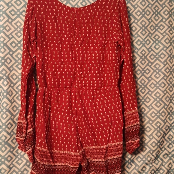 Red Romper - Picture 2 of 3